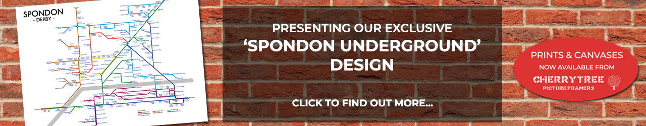 See the Spondon Underground Map design